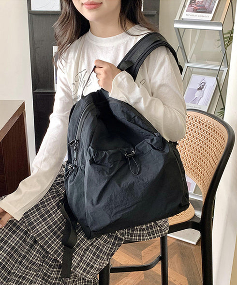 リュックサック レディース ナイロン無地 デイパック 内ポケット付き 軽い 通勤通学 カジュアル ユニセックス 背負いカバン 修学旅行 a4 アウトドア 99MHXB-001